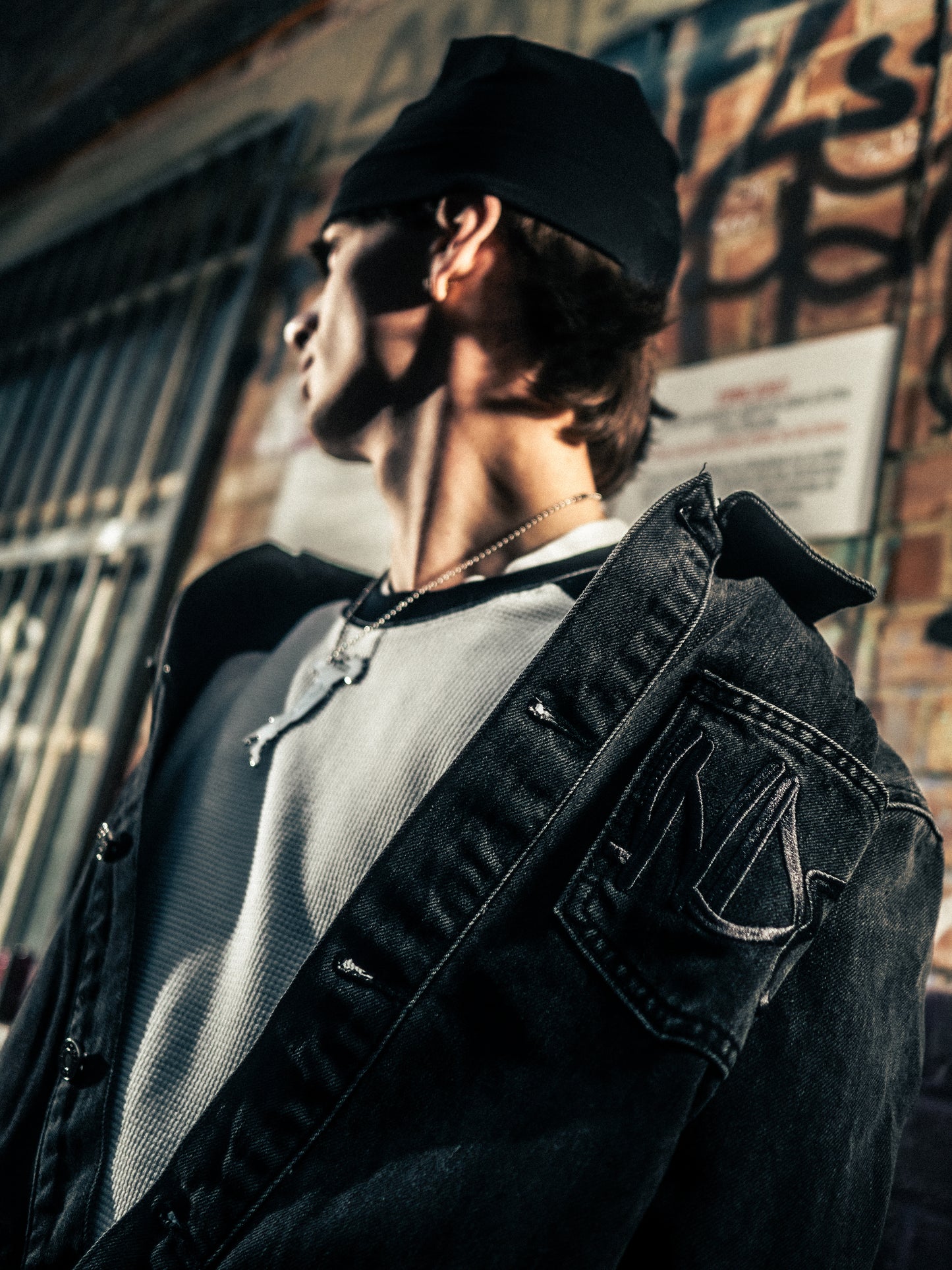 Black Denim Jacket