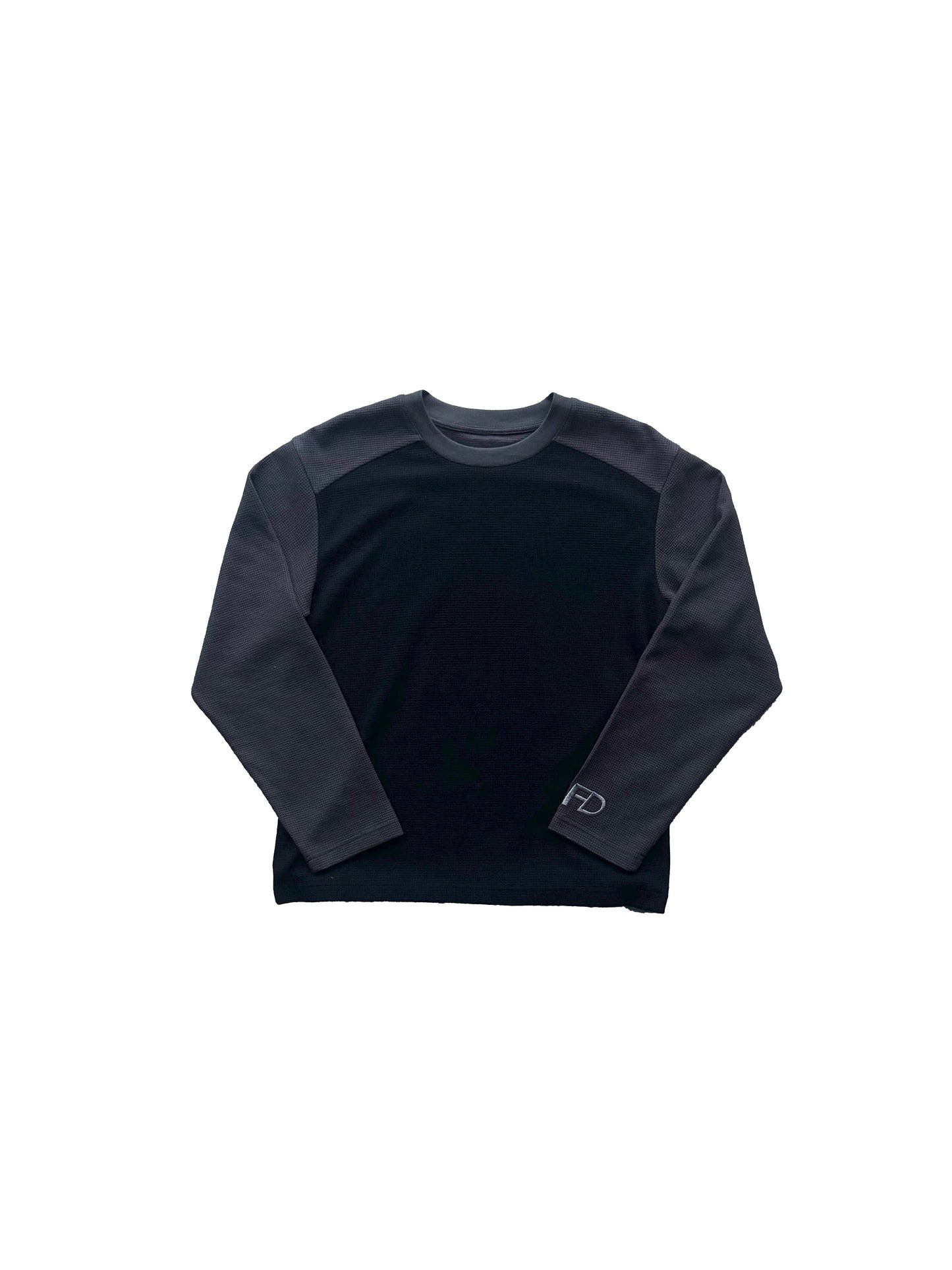 Black + Grey Waffle