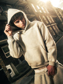Bird Hoodie - Grey